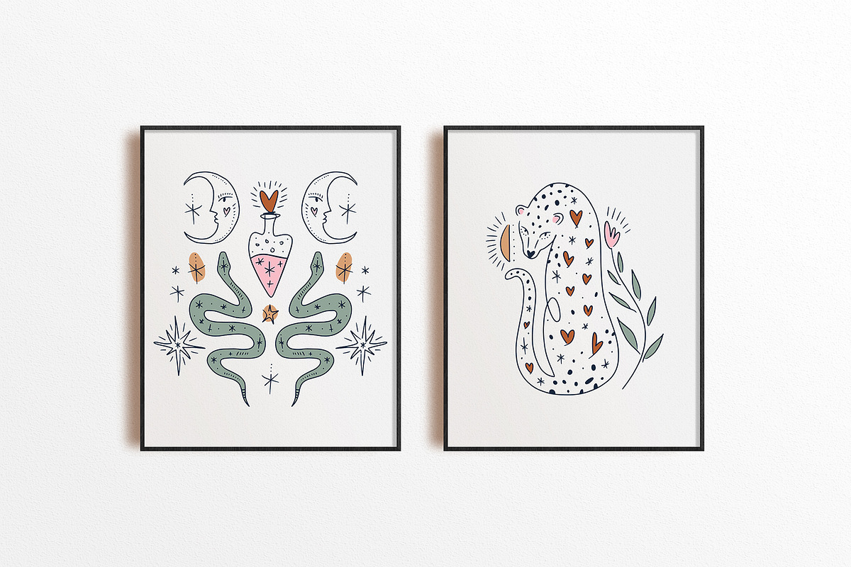 Witch of Love Bundle, an Object Illustration by Annie Konst (Photo 9 of 15)
