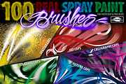 Raseone Real Spray Paint Brushes, a Brush Add-On by Graffiti Fonts® (Thumbnail 1 of 5)