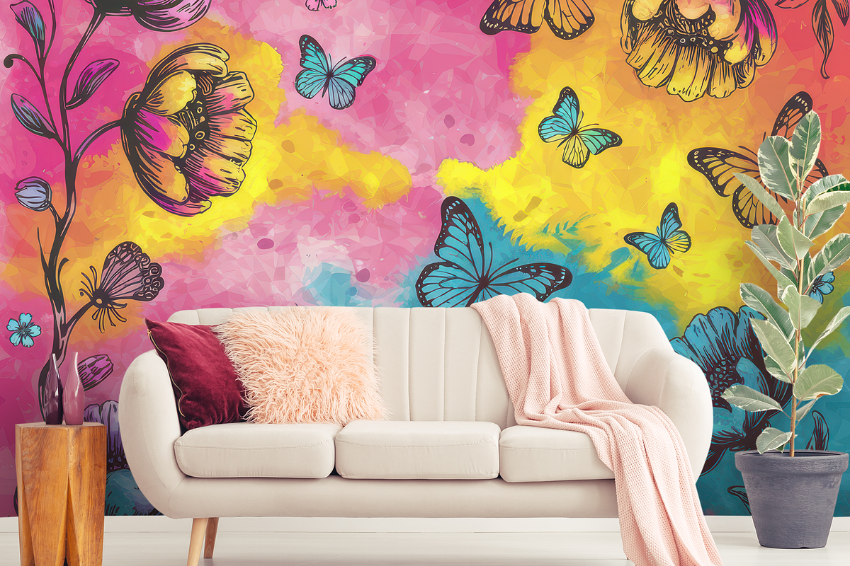 Whimsical Meadow, a Background Graphic by Curve Design (Photo 3 of 7)