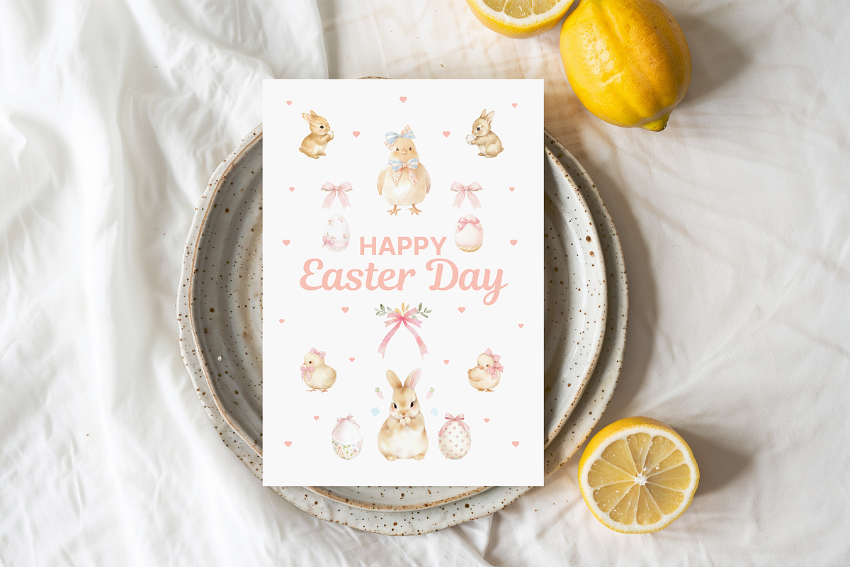 EASTER WATERCOLOR COLLECTION, an Object Graphic by Ann Creative (Photo 9 of 10)