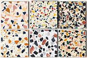 Terrazzo Seamless Patterns, a Pattern Graphic by DreamCafeArt (Thumbnail 2 of 5)