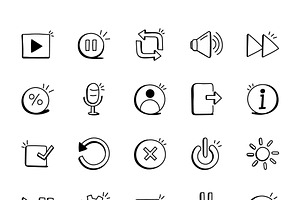 300 Trending Media Controls Icons