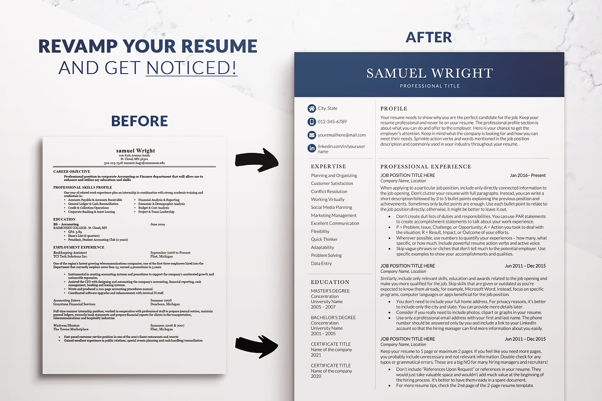 Executive Resume Template for Word, a Resume Template by BestResumes.Co (Photo 8 of 9)