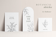 Minimalist floral botanical line art, a Decorative Illustration by Madiwaso (Thumbnail 3 of 9)