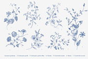 The Tree of Life. Blue and white, a Decorative Illustration by olga.korneeva (Thumbnail 2 of 12)