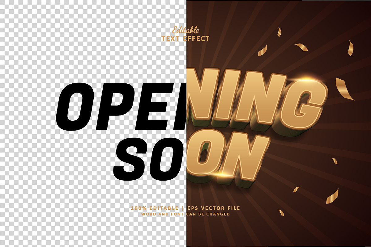 Text Effect Opening Soon, a Layer Style Add-On by Navy Graphic (Photo 2 of 2)