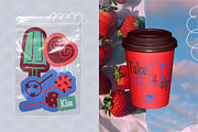 Dessert Delights Vector Set, an Object Graphic by My.Ordinarty (Thumbnail 4 of 8)
