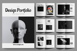 Design Portfolio, a Magazine Template by ContestDesign
