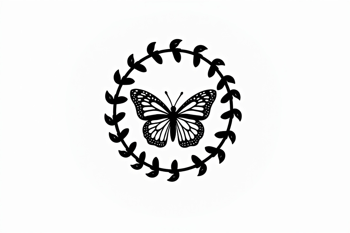 Elegant Butterfly Set, an Illustration by Gfx_Store (Photo 2 of 9)