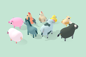 Farm Animals - Quirky Series