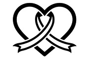 Cancer Awareness Heart Ribbon, an Object Graphic by Gfx_Store (Thumbnail 7 of 16)