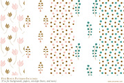 Floral Nouveau Clip Art (PNG) +Bonus, an Illustration by Erica Hite (Thumbnail 5 of 5)