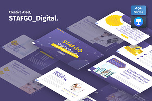 Stafgo - Creative Digital Keynote, a Presentation Template by Dhabee