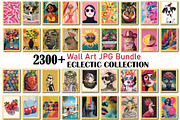 Eclectic Wall Art Collection JPG, a Wallpaper Photo by Chipshpow Graphics (Thumbnail 1 of 9)
