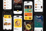Yumgo – Food Delivery Mobile App UI, an UI Kit Template by Brickclay (Thumbnail 12 of 19)