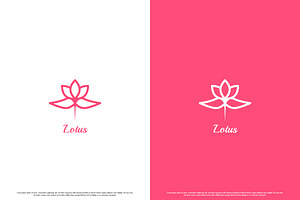 Lotus Flower Fashion Logo Design, a Branding & Logo Template by Morvana Crew