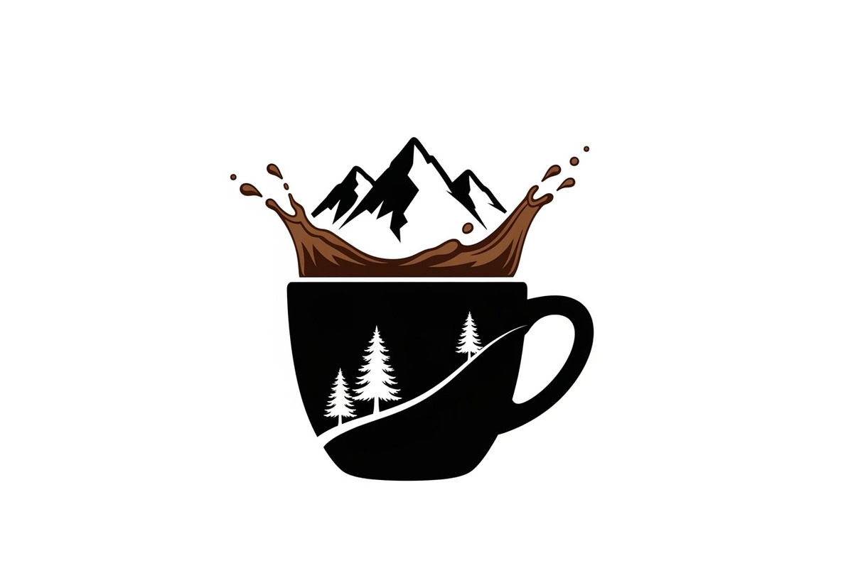 Mountain Coffee Cup Design Bundle, an Illustration by yasushie (Photo 8 of 31)