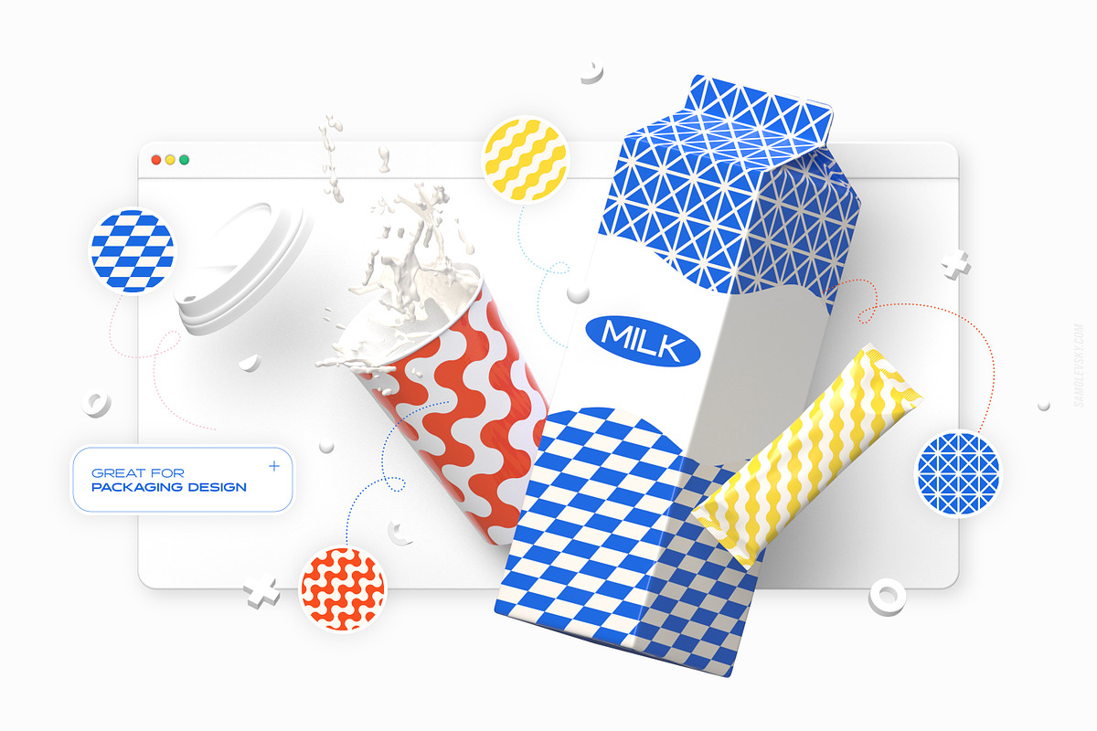 Essential Geometric Patterns Pack, a Pattern Graphic by Samolevsky (Photo 7 of 13)