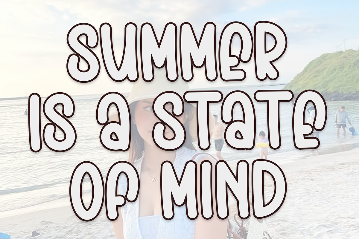 Blue Sticky, a Script Font by FreshTypeINK (Photo 2 of 7)