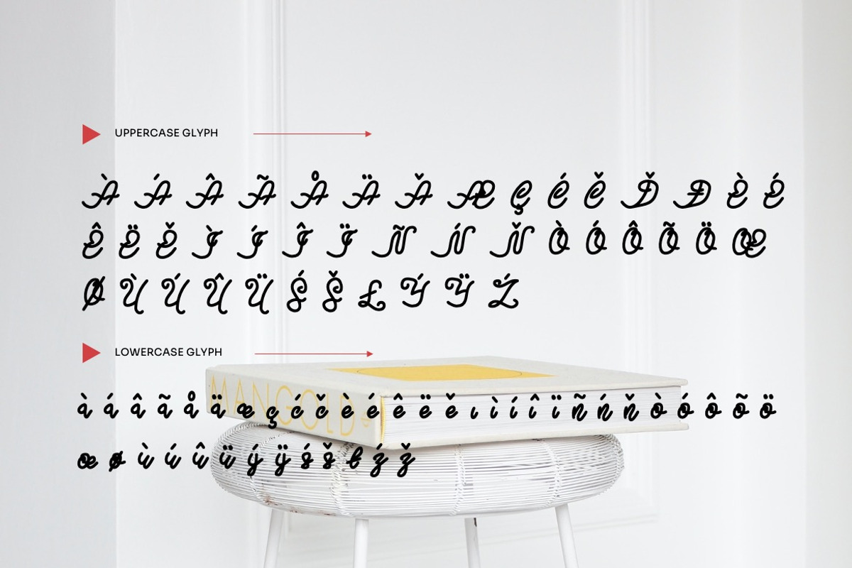 Nieckos - Monoline Handwritten Font, a Handwritten Font by Dhabee (Photo 2 of 12)