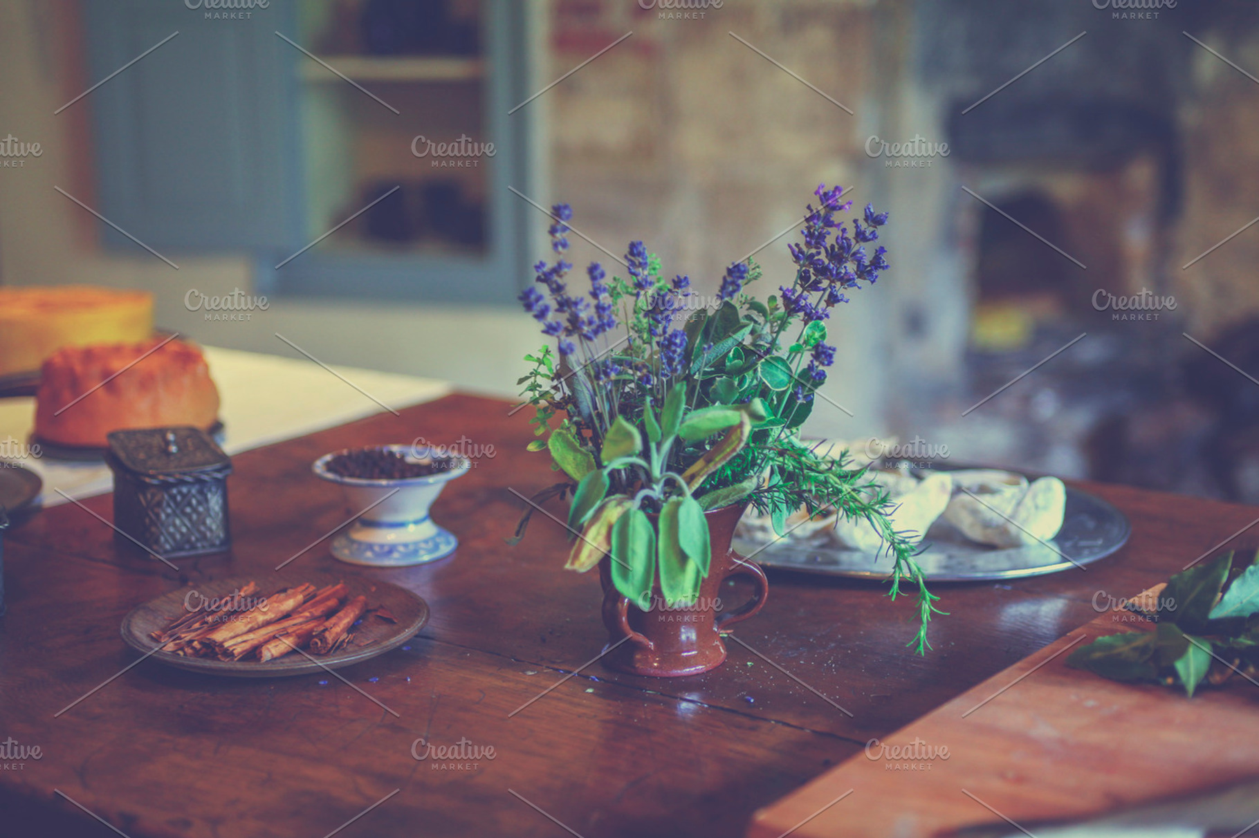 Vintage kitchen featuring vintage, retro, and kitchen, a Food & Drink Photo by Patricia Hofmeester