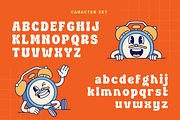 Retro Blendy - Retro Display Font, a Font by Sronstudio (Thumbnail 10 of 12)