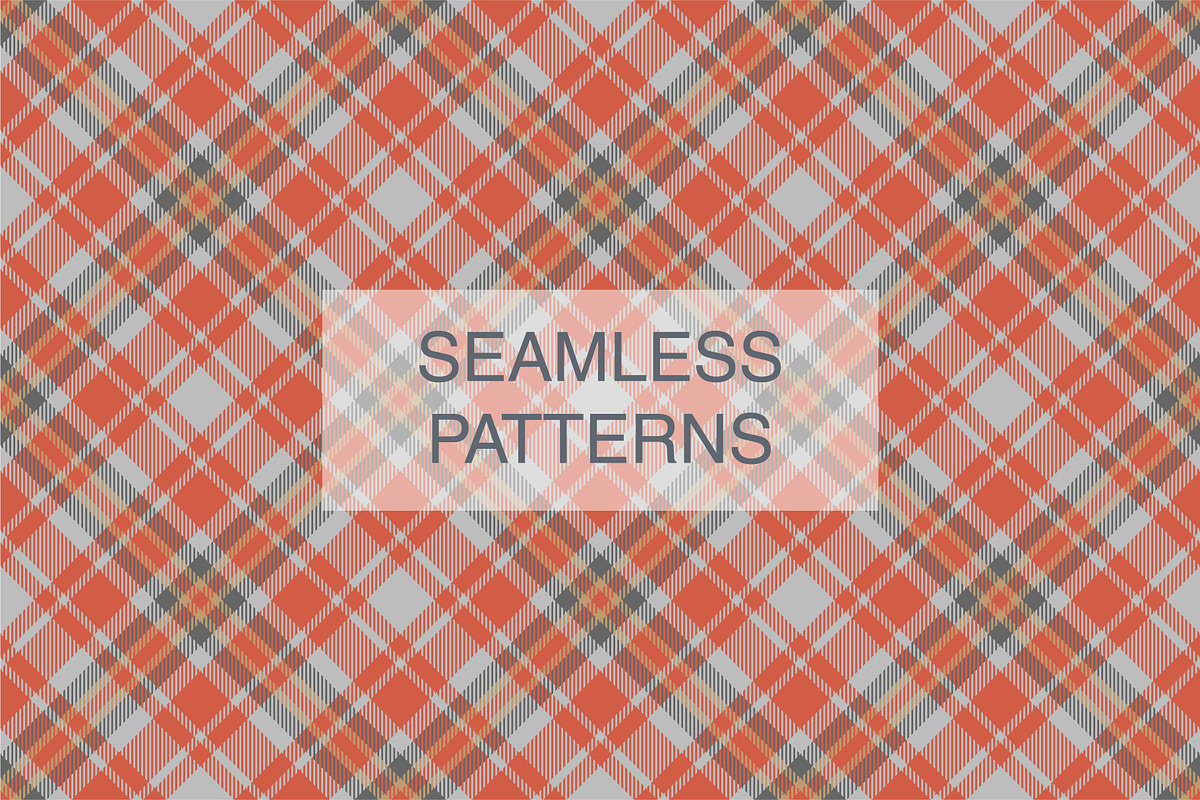 #25 Red & Gold Pattern Plaids, a Pattern Graphic by Plaid4You (Photo 4 of 4)