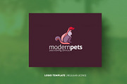 Modern Pets (Logo), a Branding & Logo Template by Cre8iveSense (Thumbnail 1 of 4)