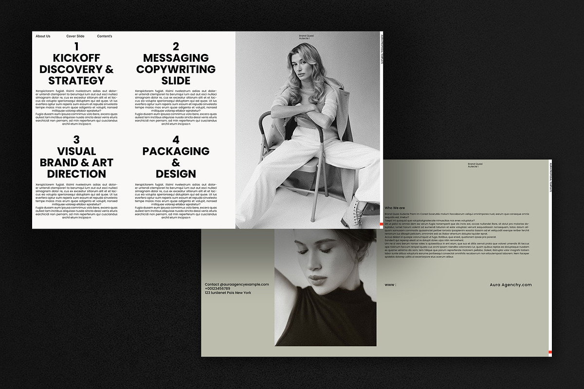 Aura Proposal, a Presentation Template by Aura Agency (Photo 4 of 10)