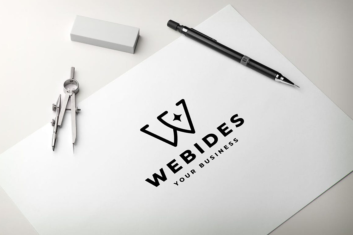Webides Letter W Star Logo, a Branding & Logo Template by Design_Planet (Photo 3 of 3)