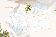 Tropical paradise. Line art set, an Illustration by Pamyatka Shop (Thumbnail 12 of 13)
