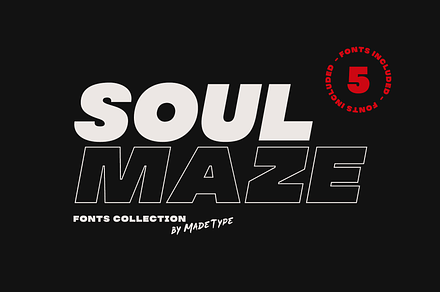 MADE Soulmaze, a Sans Serif Font by MadeType