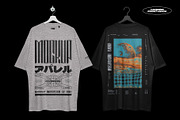 Rue Porter Oversized T-Shirt Mockups, a Shirt Mockup by FLYERWRK (Thumbnail 9 of 11)