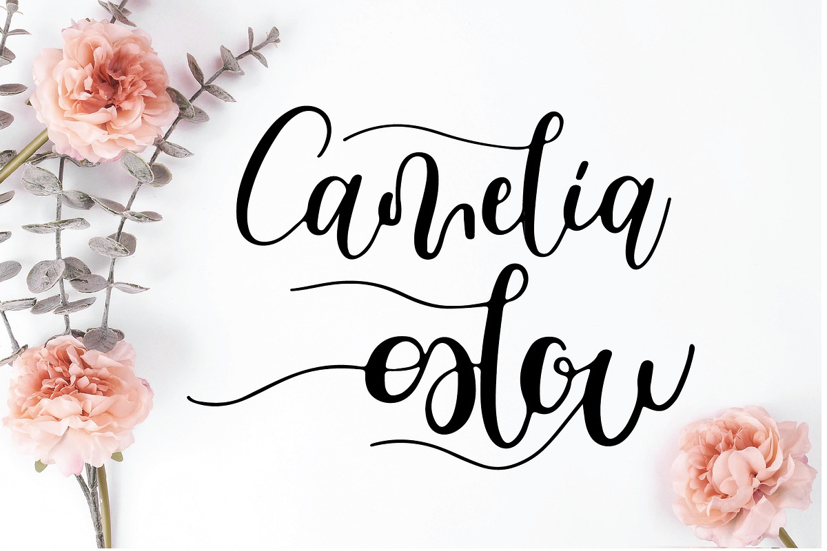 cameliaglow font