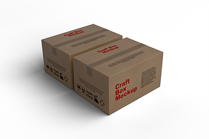 Craft Box Mockups