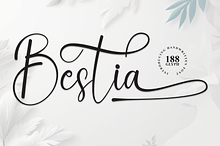Bestia | Script Font