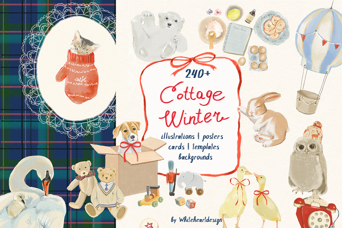 Cottagecore Illustrations & Prints, a Decorative Illustration by whiteheartdesign (Photo 1 of 27)