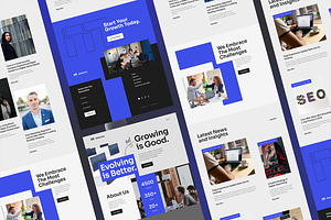 Maksimo Landing Page Template