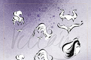 Fairy Tale Villains Doodles Clipart, an Object Graphic by KaramfilaS (Thumbnail 8 of 13)