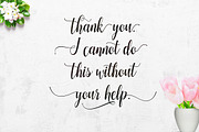 Hellifa Script, a Script Font by Barland Design (Thumbnail 7 of 7)