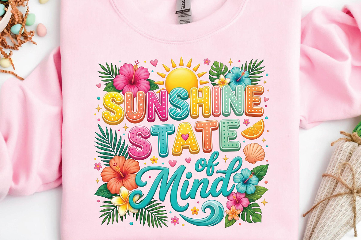 Tropical Beach Sunshine, Summer PNG, a Work Illustration by DreamPrint404 (Photo 4 of 6)