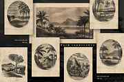 VINTAGE ENGRAVING LANDSCAPES, an Illustration by Luna Dreams (Thumbnail 4 of 6)