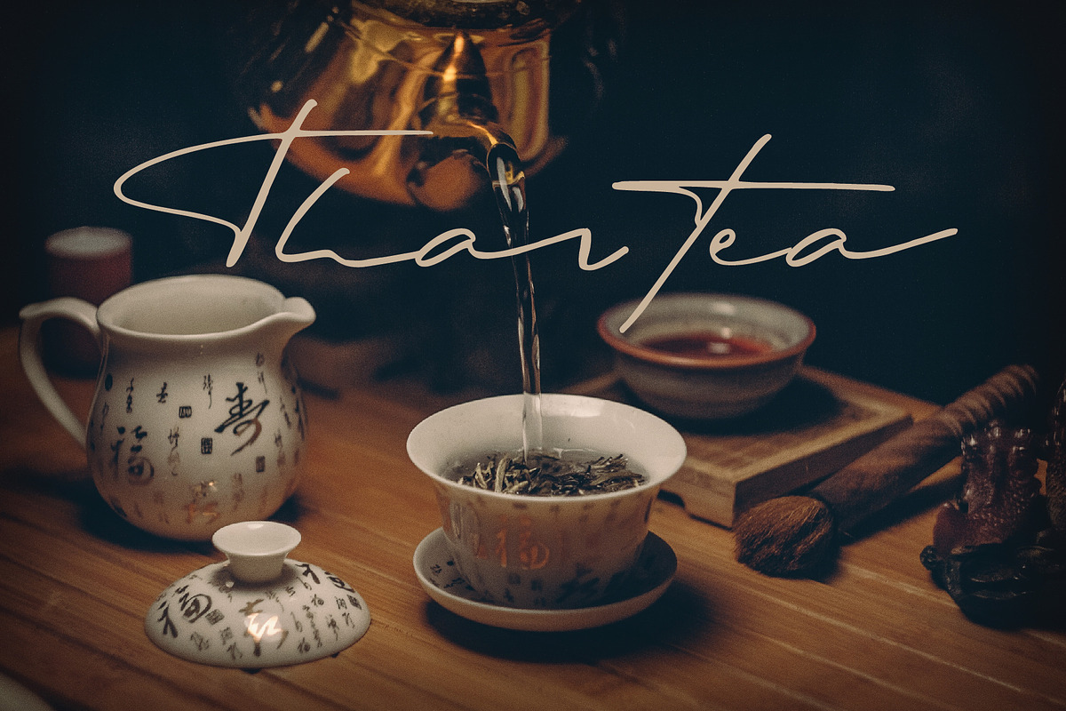 Thai Tea font