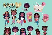Fashionable girls characters, a Food Illustration by Alena (Thumbnail 2 of 3)