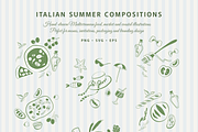 Italian Summer Collection | 100+, a Food Illustration by Karma (Thumbnail 4 of 19)