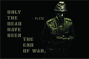 Balor Military Inspired Stencil Font, a Sans Serif Font by Ebad Designs (Thumbnail 6 of 6)