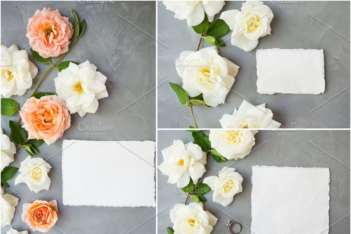 Wedding Mockup Styled Stock Bundle, a Print Template by LaPorte Images (Photo 6 of 12)