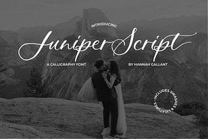 Juniper Script Font