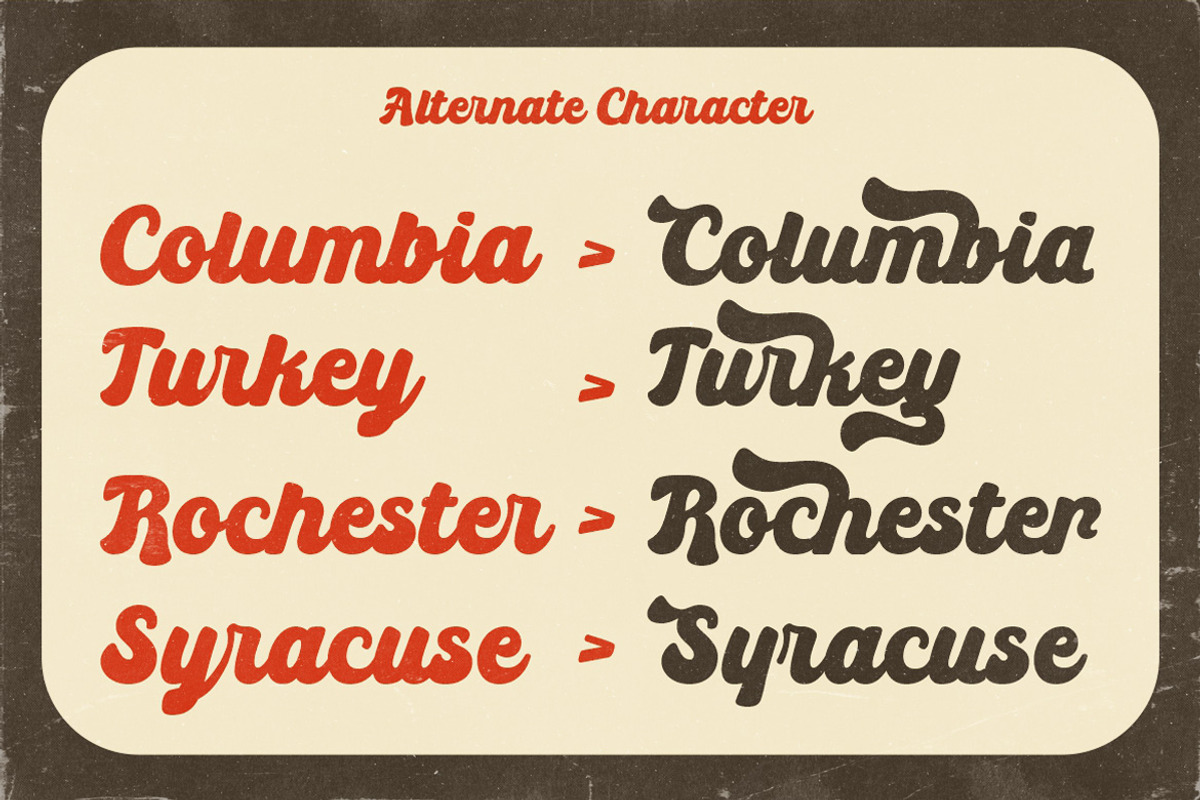 Hocklyn Font, a Script Font by HansCo Studio (Photo 3 of 8)