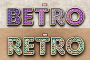 12 Text Style Premium 3D, a Layer Style Add-On by Micro Designs (Thumbnail 3 of 5)